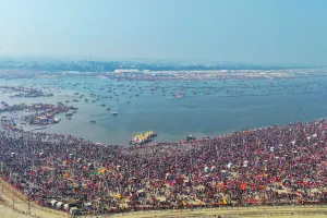 महाकुम्भ पर दैवीय शक्तियों से प्रार्थना  राष्ट्र का मंगल हो व सनातन धर्म युगधर्म बने