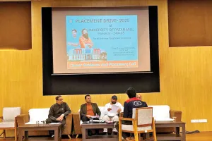 Placement drive organized  in Patanjali University