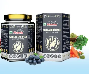 Patanjali  Nutrela Collagenprash  Skin Super Food  for Taste and Beauty
